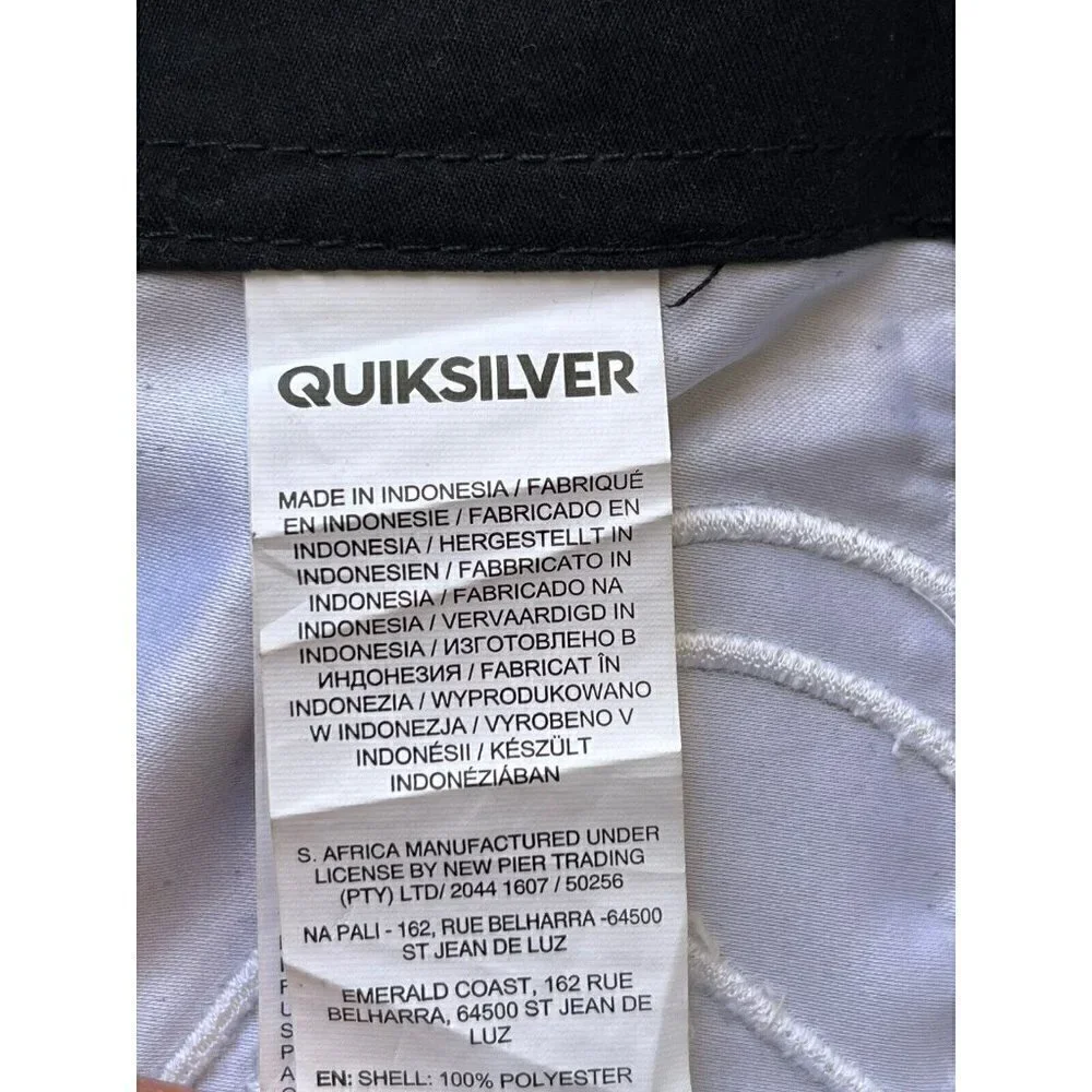 Quiksilver Men's Black Highline Slab 20